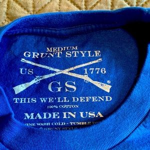 Like new Grunt Style “Betsy Ross flag” t-shirt.